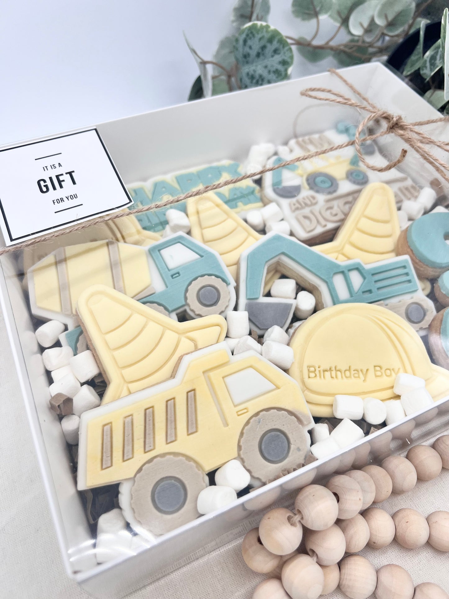 Digger Birthday Set